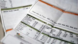 Imagem de uma conta de luz