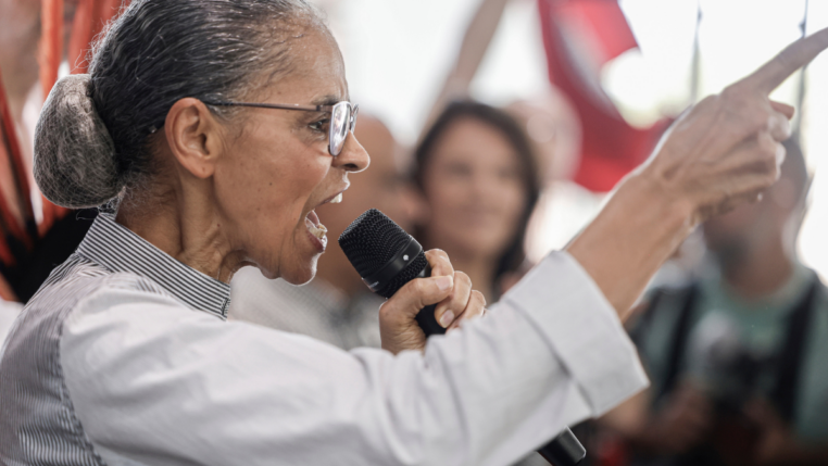 Ministra Marina Silva discursa na Cúpula dos Povos