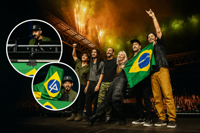 Após anos de espera, Linkin Park celebra volta triunfal aos palcos com 3 shows no Brasil