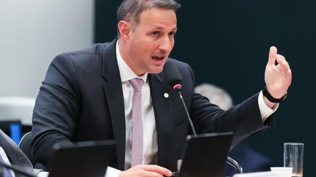 O deputado Guilherme Derrite (PP-SP)