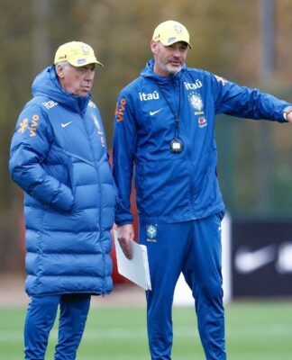 Em treino da Seleção, Ancelotti começa a esboçar equipe para amistoso contra o Senegal