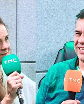 Flavia e Eduardo em entrevista ao corre