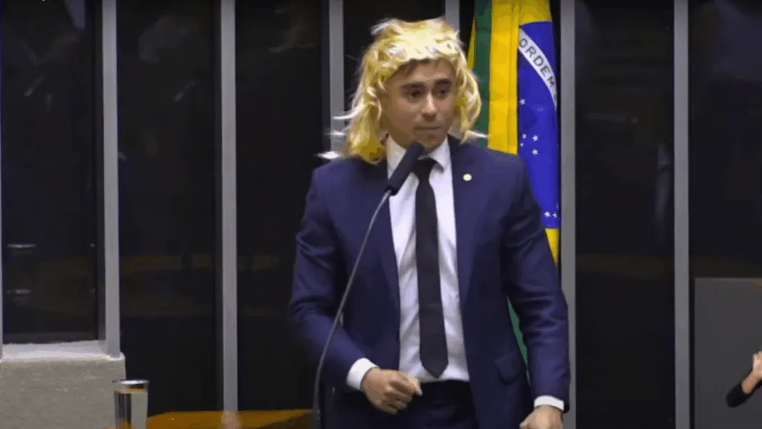 Deputado Nikolas Ferreiras de Peruca