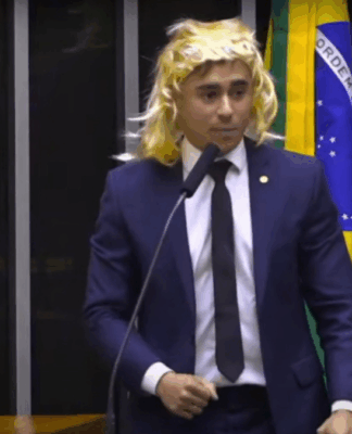 Deputado Nikolas Ferreiras de Peruca