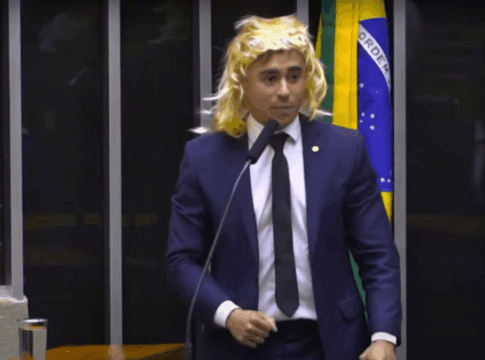 Deputado Nikolas Ferreiras de Peruca