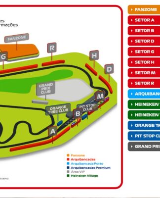 Com ingressos de R$ 465 a R$ 19.300, GP do Brasil tem apenas fanzone disponível