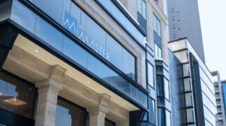 Fachada do Banco Master