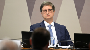 Paulo Gonet durante sabatina na Comissão de Constituição e Justiça do Senado