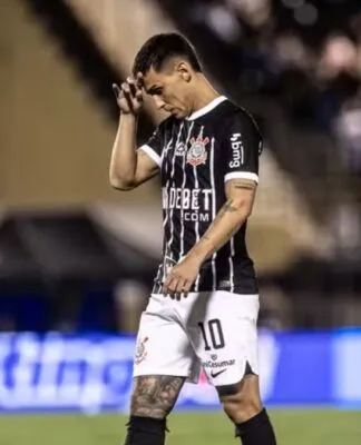 Matías Rojas atuando pelo Corinthians