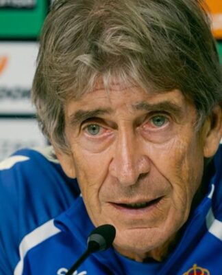 Manuel Pellegrini em coletiva de imprensa