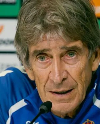 Manuel Pellegrini em coletiva de imprensa