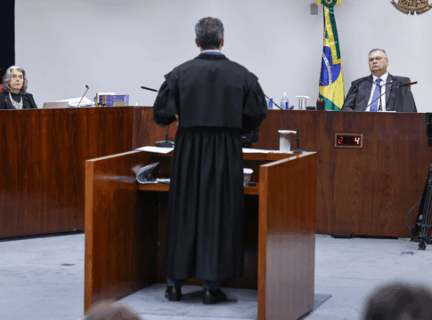 Sessão plenária da Primeira Turma do STF