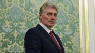 Dmitry Peskov, porta-voz do Kremlin, durante evento