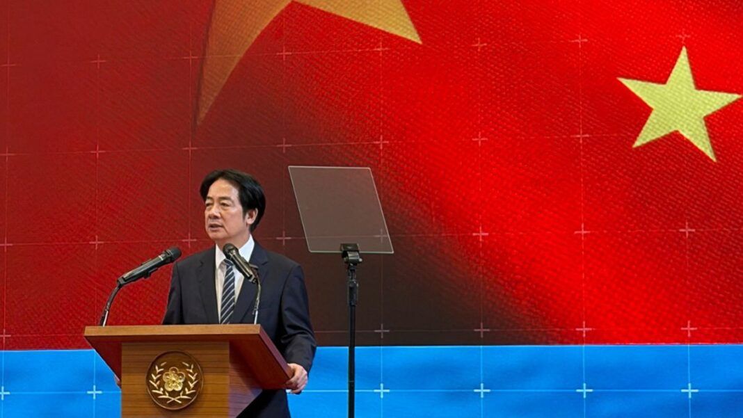 Presidente de Taiwan, Lai Ching-te concede entrevista coletiva