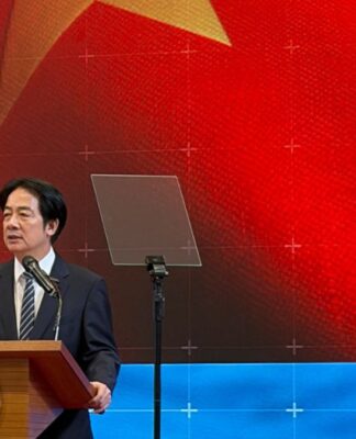 Presidente de Taiwan, Lai Ching-te concede entrevista coletiva