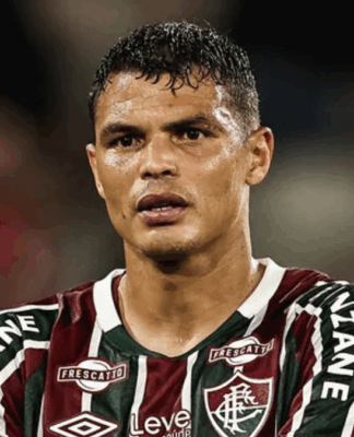 Thiago Silva, com a camisa do Fluminense.