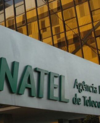 Fachada da sede da Anatel