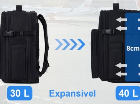 Mochilas expansíveis: veja como são as mochilas que estão substituindo malas