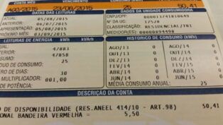 imagem de conta de energia