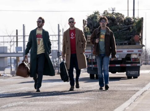 Imagem colorida dos Jonas Brothers