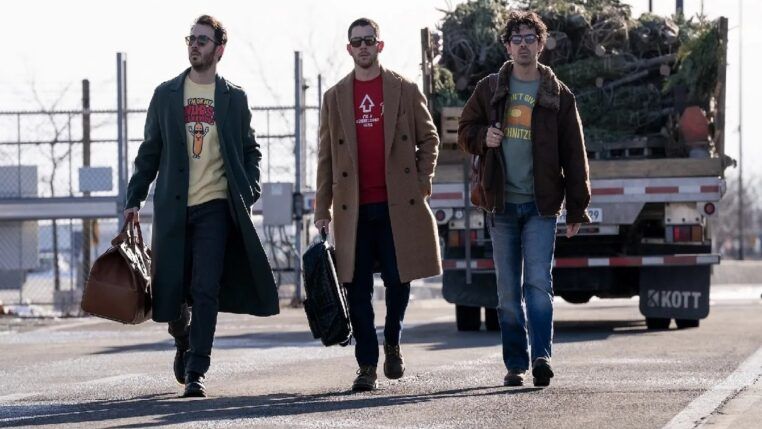 Imagem colorida dos Jonas Brothers