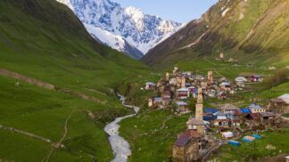 Imagem colorida de Ushguli