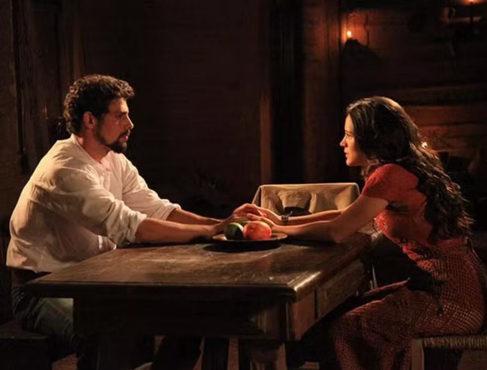 Cauã Reymond e Bianca Bin, casal protagonista de "Cordel Encantado"