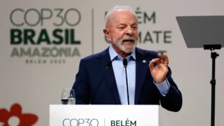 Lula no COP30, em discurso