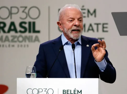Lula no COP30, em discurso
