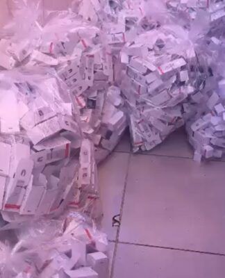 imagem de medicamentos apreendidos pela PF