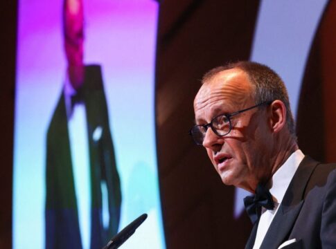 imagem do chanceler alemão Friedrich Merz