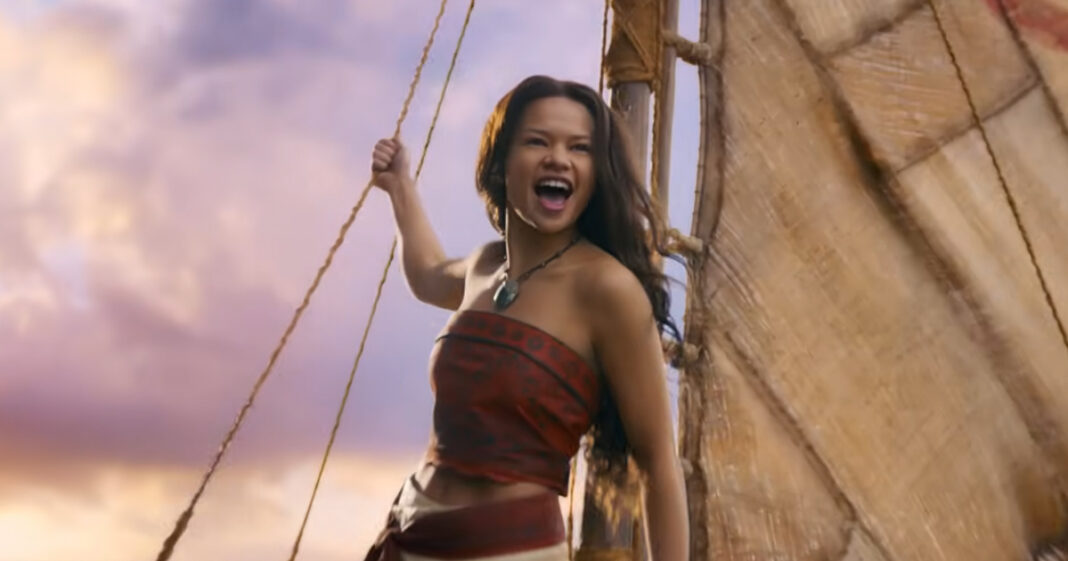 Foto de Catherine Lagaʻaia, atriz protagonista de Moana