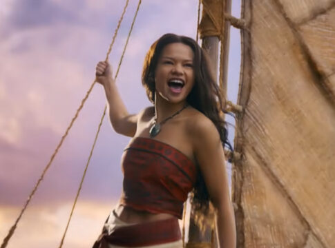 Foto de Catherine Lagaʻaia, atriz protagonista de Moana