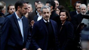 imagem do ex-presidente da França, Nicolas Sarkozy