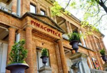 imagem do prédio da Pinacoteca na cidade de São Paulo