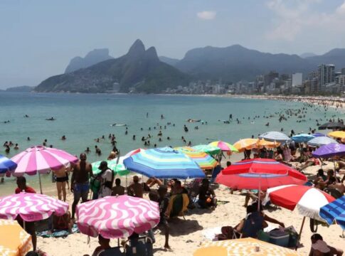 imagem da praia do Rio de Janeiro