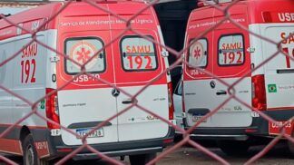 imagem de ambulâncias do SAMU