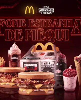 Stranger Things e Mc Donald's