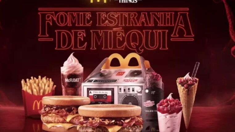 Stranger Things e Mc Donald's