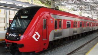 imagem de trem da CPTM