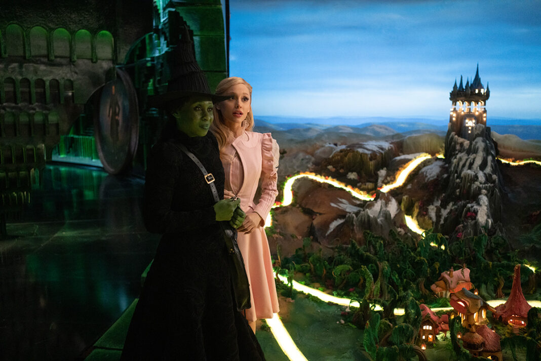 Glinda e Elphaba, personagens de Wicked