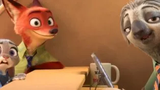 Uma das cenas do filme Zootopia