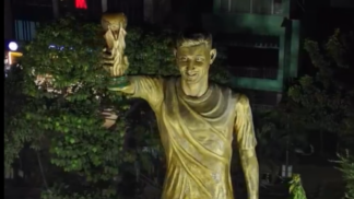 Estátua de Lionel Messi