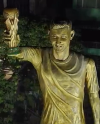 Estátua de Lionel Messi