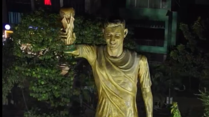 Estátua de Lionel Messi
