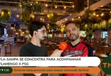 Flamenguistas se reúnem em SP para assistir final histórica