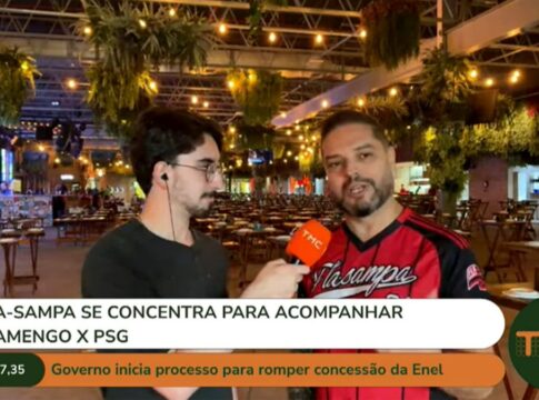 Flamenguistas se reúnem em SP para assistir final histórica