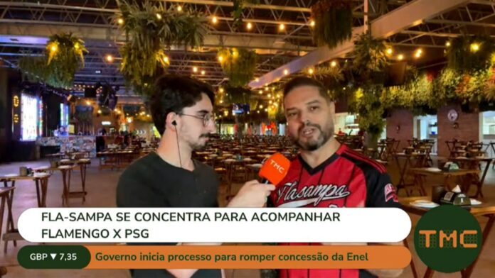 Flamenguistas se reúnem em SP para assistir final histórica