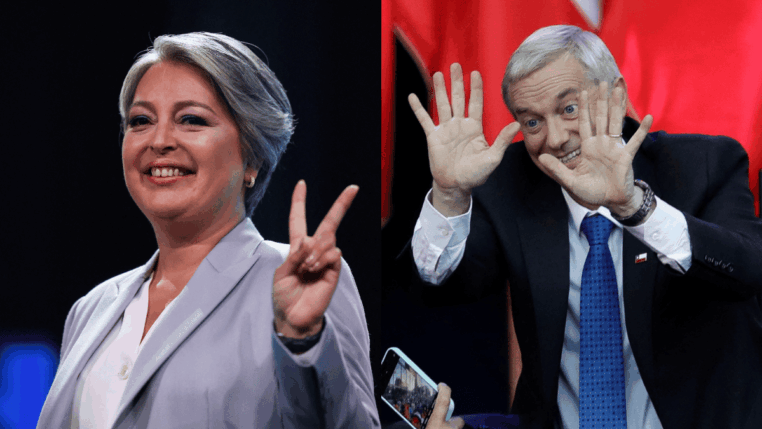 Jeannette Jara e José Kast