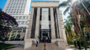 Fachada da Biblioteca Mário de Andrade